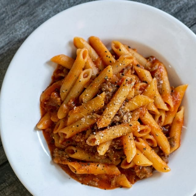 GF Penne Pasta w/ Marinara.